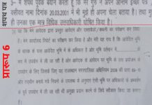 नगर परिषद ने आंख पर पट्टी बांध दिए मंदिर की जमीन के पट्टे