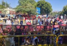 अजमेर में आवासीय योजना के खिलाफ सड़कों पर उतरे ग्रामीण