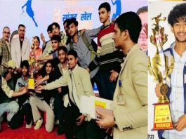 सांसद खेल महोत्सव में महात्मा गांधी राजकीय विद्यालय बगरू की फुटबॉल टीम विजेता