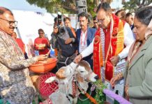 गायों की सेवा हमारी संस्कृति और परंपरा का अभिन्न अंग : भजनलाल शर्मा