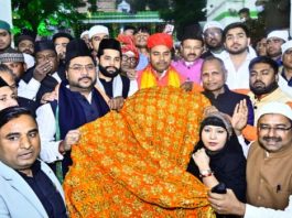 मुख्यमंत्री भजनलाल शर्मा की ओर से अजमेर दरगाह में चादर पेश