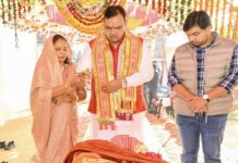 घने कोहरे के चलते सुबह मुख्यमंत्री भजनलाल का हेलिकॉप्टर डीग में उतर नहीं सका