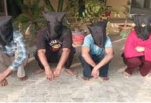 श्रीगंगानगर में पुलिसकर्मियों को लूटने वाले गिरोह के 4 सदस्य अरेस्ट