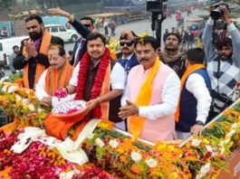 भाजपा के राष्ट्रीय कार्यकारी अध्यक्ष नितिन नवीन का पटना में भव्य स्वागत, रोड शो में उमड़ा जनसैलाब