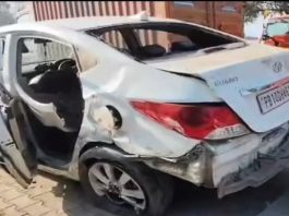 लुधियाना में कार डिवाइडर से टकराने से 5 लोगों की मौत