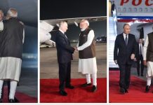 रूसी राष्ट्रपति व्लादिमीर पुतिन दिल्ली पहुंचे, मोदी ने हवाई अड्डे जाकर किया स्वागत