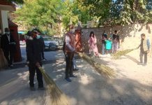 राजस्व मंडल में स्वच्छता कार्यक्रम, कर्मचारियों ने ली सफाई की शपथ