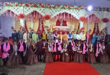 श्री झूलेलाल सामूहिक कन्यादान समारोह में 11 जोडों का पाणिग्रहण