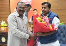 विधानसभा अध्यक्ष वासुदेव देवनानी की नितिन नबीन से मुलाकात