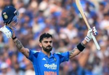 विराट कोहली का लगातार दूसरा, वनडे में 53वां और कुल 83वां अंतर्राष्ट्रीय शतक