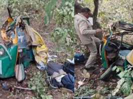 आगरा में भीषण सड़क हादसा, 5 की मौत, 4 घायल