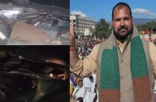 उत्तराखंड के धनौरी में सड़क हादसे में भाजपा नेता अमित सैनी की मौत