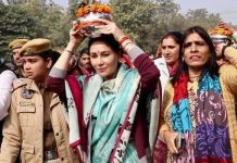 उपमुख्यमंत्री दिया कुमारी ने नींदड़ में कलश यात्रा का किया शुभारंभ