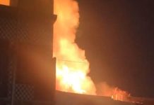 धौलपुर में शादी समारोह के बाद लगी आग से लाखों रुपए का नुकसान