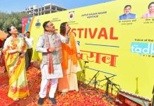 भजनलाल शर्मा ने पतंग उड़ाकर किया पतंग उत्सव का शुभारंभ