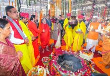 राष्ट्रपति द्रौपदी मुर्मु नींदड़ में 1008 कुण्डीय हनुमान महायज्ञ में हुईं शामिल