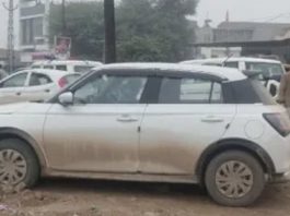 श्रीगंगानगर में कार की पिछली सीट पर मिला युवक का शव, हत्या की आशंका