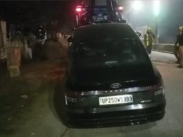 बरेली के मौलना तौकीर राजा के पुत्र की कार शाहजहांपुर में दुर्घटनाग्रस्त, कार में नशीले पदार्थ बरामद