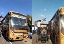 बालोतरा में ट्रेलर से टकराने से बस में सवार 6 लोगों की मौत, 9 घायल