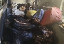 रूपवास तहसील के रिकॉर्ड रूम में आग लगने से कई फाइलें नष्ट