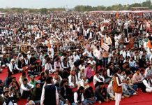 खेजड़ृी बचाने के लिए बीकानेर में महापड़ाव में जनसैलाब उमड़ा