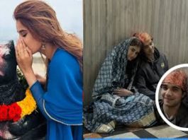 महादेव की भक्ति में लीन दिखीं अभिनेत्री राशा थडानी