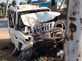 अलवर में पेड़ से टकराई कार, पुलिस के जवान की मौत