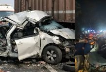 दौसा में कार के ट्रेलर से टकराने से 5 लोगों की मौत, एक घायल