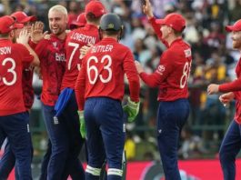 टी-20 विश्वकप : इंग्लैंड ने श्रीलंका को 51 रनों से हराया