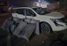 कोटा में कार से 150 किलो डोडा-चूरा जब्त, दो तस्कर गिरफ्तार