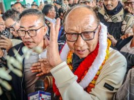 युमनाम खेमचंद सिंह ने मणिपुर के मुख्यमंत्री पद की शपथ ली