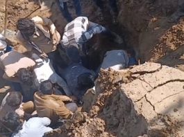पाली में 20 फीट गहरे गड्ढे में मिट्टी ढहने से 2 लोगों की मौत