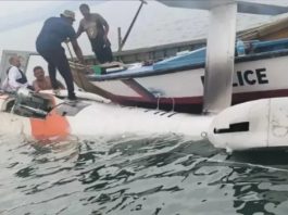 पवन हंस का हेलीकॉप्टर मायाबंदर के पास समुद्र में गिरा, सभी 7 लोग सुरक्षित