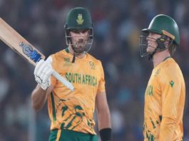 टी-20 विश्वकप : दक्षिण अफ्रीका ने यूएई को 6 विकेट से हराया