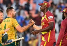 टी-20 विश्वकप : दक्षिण अफ्रीका ने वेस्टइंडीज को 9 विकेट से हराया