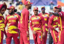 टी-20 विश्वकप : वेस्टइंडीज ने जिम्बाब्वे को 107 रनों से हराया