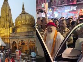 आसाराम बापू ने बाबा विश्वनाथ के दर पर माथा टेका, वीआईपी व्यवस्था देने पर उठे सवाल