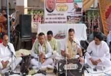 सीता गौशाला पहाड़गंज में वैश्य संस्कृति एवं एकता दिवस पर भव्य छप्पन भोग