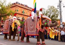 जयपुर में गणगौर की शाही सवारी ने रचा वैभव का इतिहास