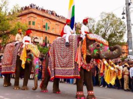 जयपुर में गणगौर की शाही सवारी ने रचा वैभव का इतिहास