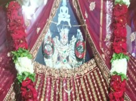 अजमेर : नवरात्र की अष्टमी पर माता पद्मावती मंदिर में भक्तों का तांता