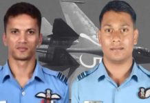 वायु सेना के सुखोई विमान दुर्घटना में दोनों पायलटो की मौत