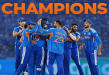 भारत ने न्यूजीलैंड को 96 रनों से हराकर तीसरी बार जीता टी-20 विश्वकप का खिताब