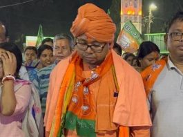 भारत सेवाश्रम संघ ने कालीगंज से भाजपा उम्मीदवार बने उत्पल महाराज को निष्कासित किया