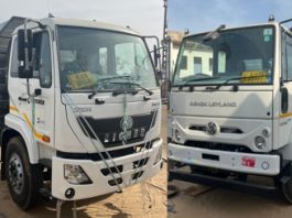 वाहन बॉडी निर्माण ईकाई पर कार्यवाही, बिना बॉडी बने पंजीकृत वाहन जब्त