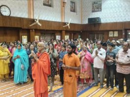 हरी शेवा उदासीन आश्रम में मनाया हनुमान जन्मोत्सव और बाबा शेवाराम साहेब का मासिक उत्सव