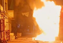 भीलवाड़ा में हार्डवेयर की दुकान में आग लगने से लाखों रुपए का नुकसान