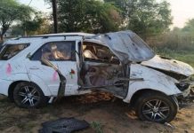 झुंझुनूं में भीषण कार हादसे में तीन दोस्तों की मौत