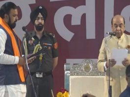 सम्राट चौधरी ने ली बिहार के मुख्यमंत्री पद की शपथ