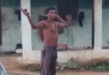 पहले पत्नी का गला काटा फिर सिर हाथ में लेकर घूमता रहा